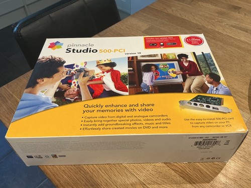 Pinnacle studio 500 pci - pinnacle, 500-pci