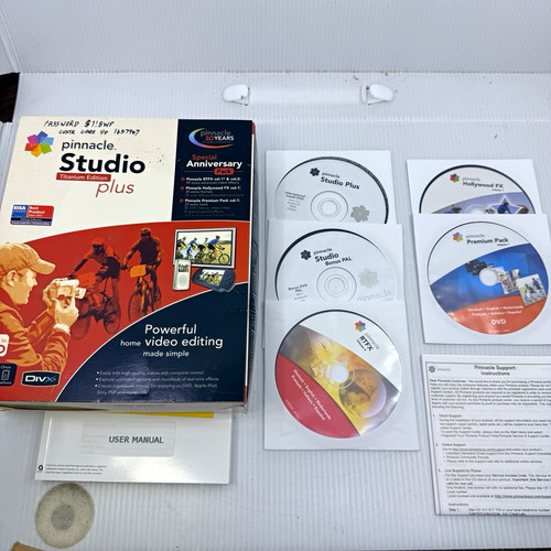 Pinnacle studio plus - studio, titanium