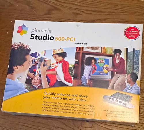 Pinnacle studio 500 - pinnacle, v10